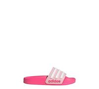adidas Adilette Shower Slide Sandal, Clear Pink/White/Lucid Pink, 3 US Unisex Little Kid