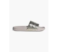 adidas Adilette Shower Slides Silber, Damen, Größe: 42, Material: PU/Neoprene