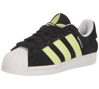 Adidas Adilette Shower, Unisex-Erwachsene Hausschuhe, Schwarz/Limettengrün/Weiß, 10,5, Schwarz, Limettengrün, Weiß, 45 1/3 EU