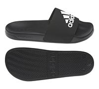 Adidas Adiletten Badelatschen schwarz-weiß 39