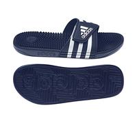 adidas Unisex Adissage Slides, Dark Blue / Cloud White / Dark Blue, 37 EU