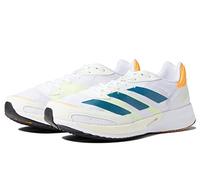 adidas Adizero Adios 6 White/Real Teal/Flash Orange 10 D (M)