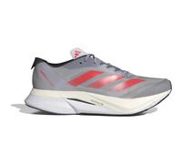 adidas Adizero Boston 12 Wettkampfschuh Herren - Grau, Orange, Größe 44 2/3