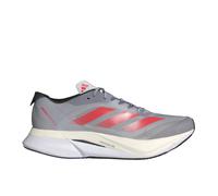adidas Adizero Boston 12 Wettkampfschuh Herren - Grau, Orange, Größe 44 2/3