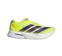 Adidas Adizero Boston 13 Laufschuhe Gelb Violett SS26, Größe UK 9.5