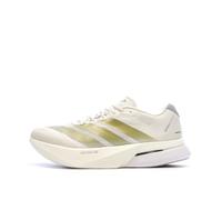 adidas Adizero Boston 13 Laufschuhe, Weiß/Gold