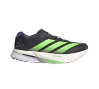 Adidas Adizero Boston 13 Schuhe Schwarz Grün SS26, Größe UK 9