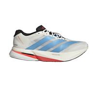 adidas adizero Boston 13 Wettkampfschuh Herren - weiß, blau, Größe 44