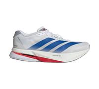 adidas adizero Boston 13 Wettkampfschuh Herren - weiß, blau, Größe 46 2/3