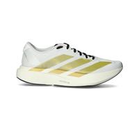 Adidas Adizero Evo SL Woven Laufschuhe Weiß Gold SS26, Größe UK 9.5