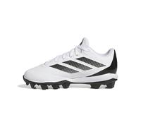 adidas Adizero Impact 2.0 Geformte Baseballschuhe für Kinder, Weiß, Schwarz, Schwarz, 38 EU