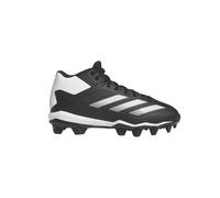 adidas Adizero Impact Molded Baseball Sneaker für Jungen, schwarz/weiß/schwarz, 4 US Big Kid