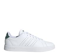 adidas Herren Advantage 2.0 Shoes, Cloud White/Core Black/Green, 42 2/3 EU