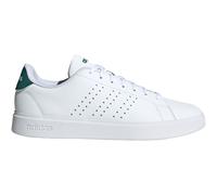 adidas Herren Advantage 2.0 Shoes, Cloud White/Core Black/Green, 38 EU