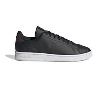 adidas - Advantage - Sneaker, Gr. 39 UK 6, grau/schwarz (CoreBlack/CoreBlack/ShadowBrown)