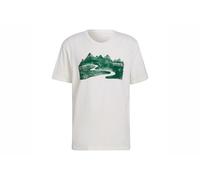 Adidas - Adventure Mountain Ink T-Shirt - T-Shirt-kurzarm S weiß