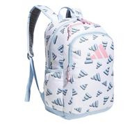 adidas Affiliate Kleiner Rucksack für Damen und Herren, langlebig, mit Laptop-Hülle, 3D Aop White/Clear Sky Blue/Clear Pink, One size