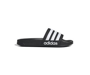 Adidas AG Adidas Badeschuhe Adiletten ADILETTE SHOWER - Black | White - 46 (11)