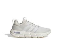 Walkingschuh ADIDAS SPORTSWEAR "CLOUDFOAM FLEX ELASTIC LACES", Damen, Gr. 40, chalk weiß, core weiß, matte silber, Textil, Schuhe Walkingschuh (84241015-40) chalk weiß, core weiß, matte silber