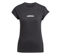Adidas T-Shirt Essentials LINEAR Cotton – Damen – Schwarz/Weiß – XS