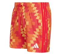 adidas Herren Football-Inspired Graphic Swim 5 Inch Swimwear, Ice Tangerine/White, M