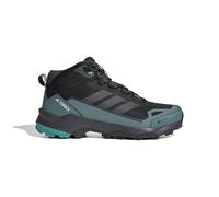 adidas Herren Terrex Skychaser AX5 Mid Gore-TEX Hiking Shoes, Core Black/Carbon/Pure Teal, 41 1/3 EU