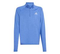 adidas All Sports Favorite 1/4-Reißverschluss langärmelig Longsleeve, Farbe Blau, Größe 128