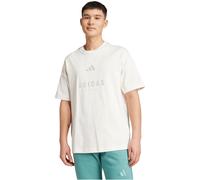 adidas All SZN Embroidered Graphics T-Shirt JL6552 - off white S