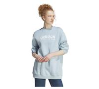 Grafisches Sweatshirt aus Molton für Frauen adidas AllL SZN Blau XS