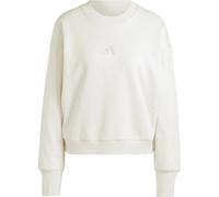 Adidas ALL SZN Fleece Loose Damen Sweatshirt, weiß S