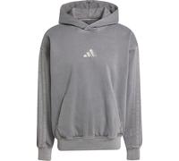 adidas Herren All Szn Fleece Washed Hoodie (Größe S, schwarz)