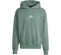 adidas All SZN Fleece Washed Hoodie JL6538 - aurora ivy L