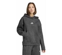 adidas All SZN Holiday Glitter Loose Fleece Hoodie Damen JX4346 - black S