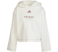 Adidas ALL SZN Loose Graphic Damen Kapuzensweater, weiß XS