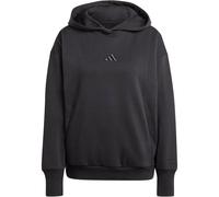 adidas Women's All SZN Fleece Loose Hoodie, Black, XS