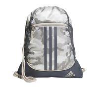 adidas Unisex-Erwachsene Alliance (12l) Lightweight Athletic Small Drawstring Team Sports Workout Bag Sackpack-Tasche, Camouflage Wonder Beige/Onix Grey/Alumina Beige, Einheitsgröße