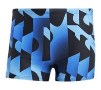adidas Allover Print Boxer-Badehose Herren Badehose, blau, Gr. L