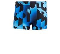 adidas Men's Allover Print Swim Boxers Badehose, Blue Burst, 38