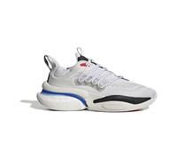 adidas AlphaBoost V1,FTWWHT/BLUFUS/BRIRED für Herren, weiß, Größe 47 ⅓ EU / 12 UK