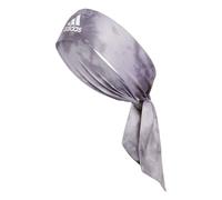 adidas Alphaskin Stirnband mit Krawatte, Stone Wash grau/weiß, Einheitsgröße