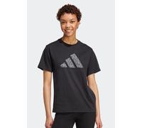adidas ANIMAL TEE W Damen T-Shirt, schwarz, größe L