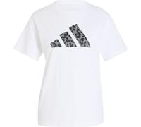 adidas Animal Graphic Damen T-Shirts weiss Größe XS Lifestyle Widerstandsfähig