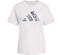 adidas Animal Graphic T-Shirt Damen KB7143 - ice purple S