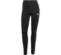 adidas Animal Print 3-Streifen High Rise Leggings Damen JM1864 - black/multicolor/warm sandstone S
