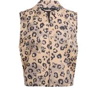 adidas Animal Print 3-Streifen Woven Weste Damen JV6957 - multicolor/warm sandstone S