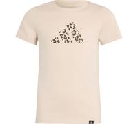adidas Animal Print Kinder T-Shirts beige Größe 152 Lifestyle Widerstandsfähig