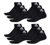 adidas Ankle/Quarter Socken Unisex Kurzsocke Knöchelsocke 12 Paar, Farbe:Black, Socken & Strümpfe:40-42