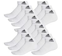 adidas Cushion 3er Pack Knöchelsocken Weiß 40-42