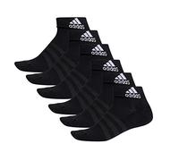 Adidas Knöchelsocken Cushion Unisex – 3er Pack, Schwarz, Größe 46-48
