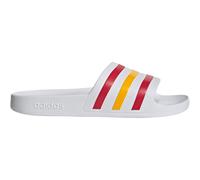 Badesandale ADIDAS SPORTSWEAR "AQUA ADILETTE", Herren, Gr. 40,5, cloud weiß, team power rot 2, crew gelb, Synthetik, Schuhe, Badelatschen, World Cup Nations Pack (33281369-40,5) cloud weiß, team power